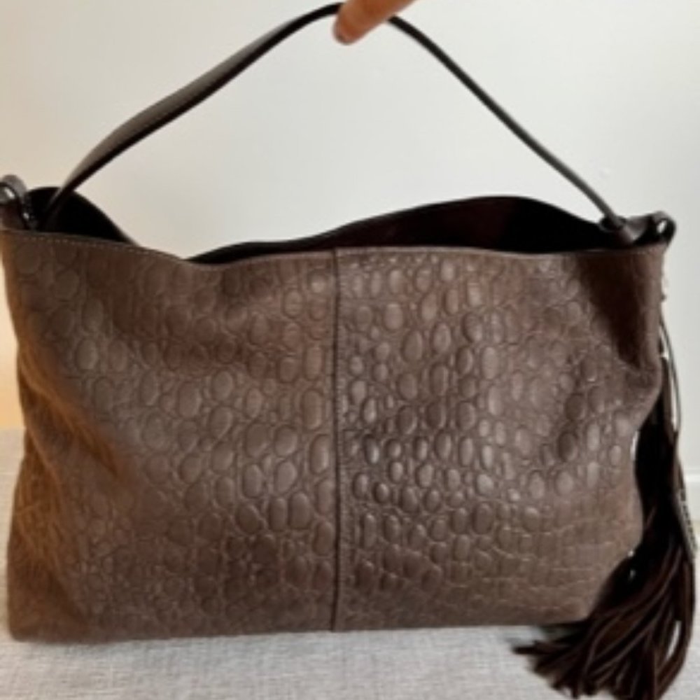 Nicoli Italian Leather Shoulder Bag